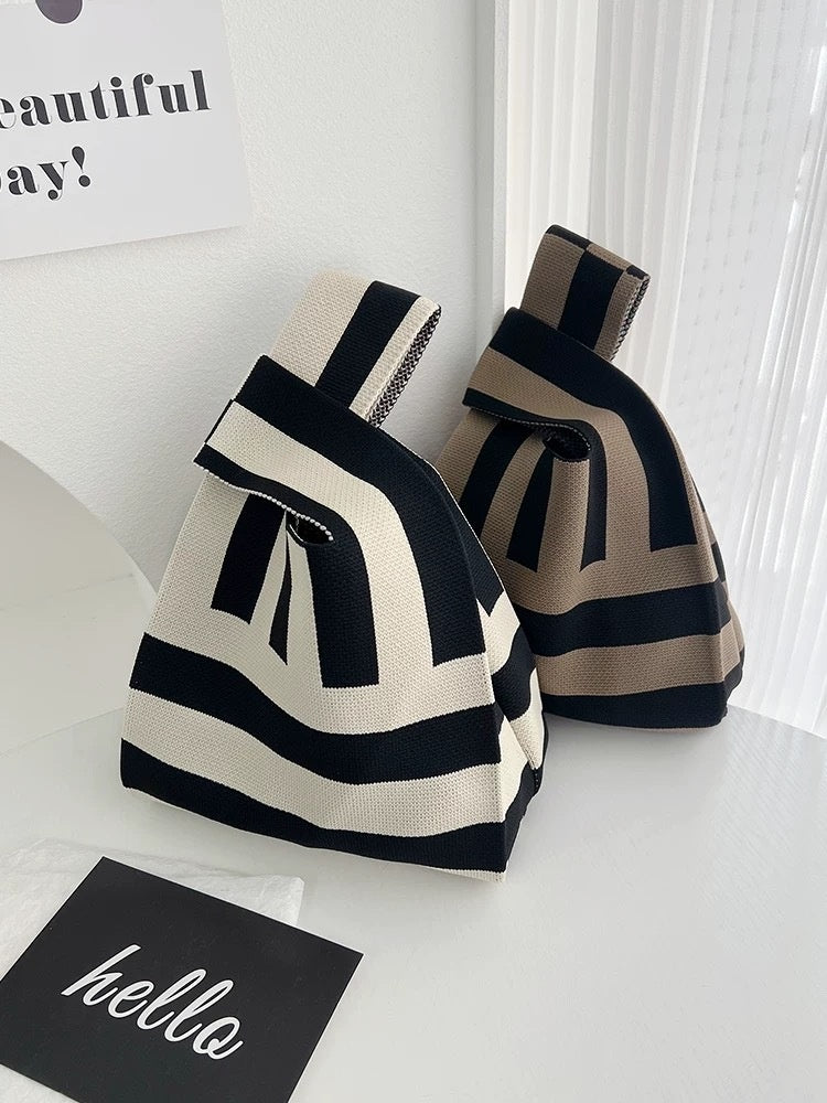 Fashionable Trendy And Personalized Knit Tote Bag